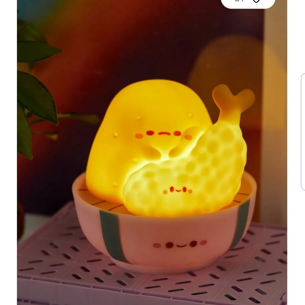 Adorable ambient light Smoko tayto potato tempura